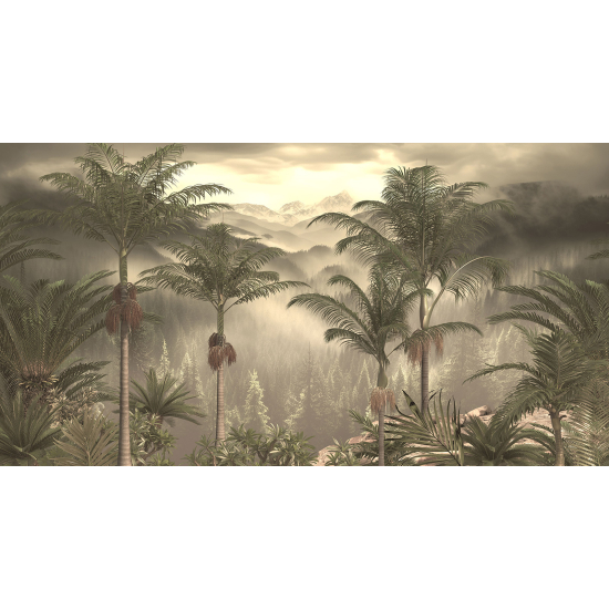Papel pintado panorámico - Selva Tropical
