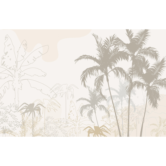 Papel pintado panorámico - Selva Tropical