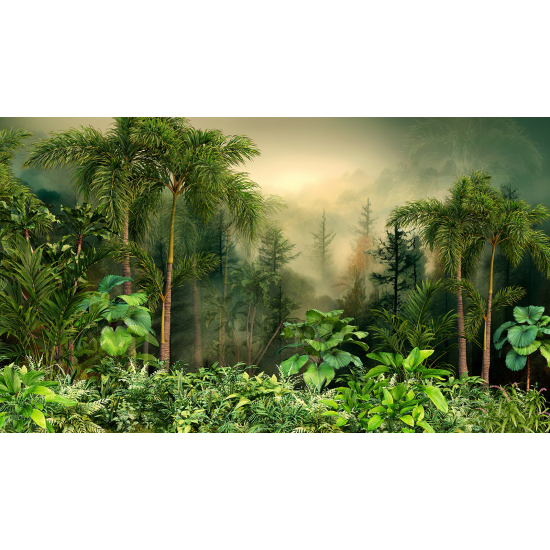 Papel pintado panorámico - Selva Tropical