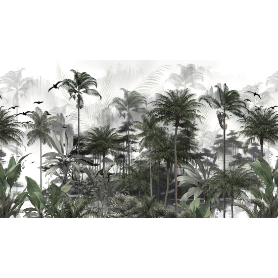 Papel pintado panorámico - Selva Tropical