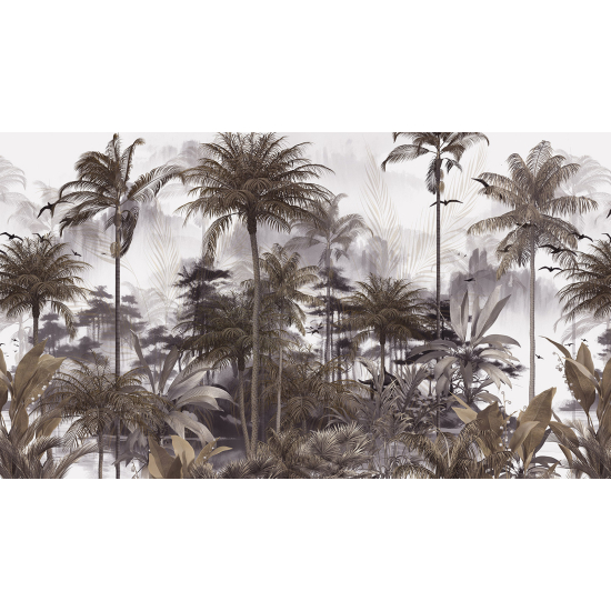 Papel pintado panorámico - Selva Tropical