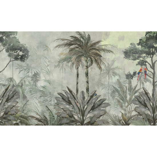 Papel pintado panorámico - Selva Tropical