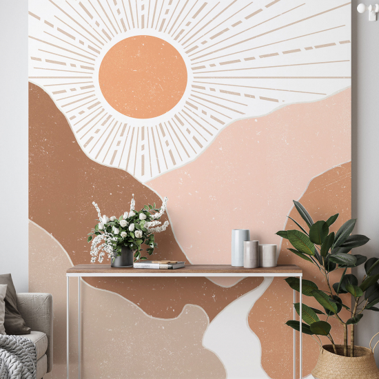 Papel pintado panorámico - Sol Boho