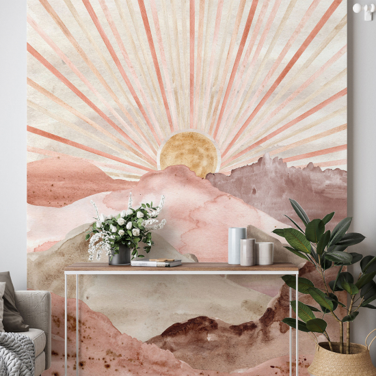 Papel pintado panorámico - Sol Boho