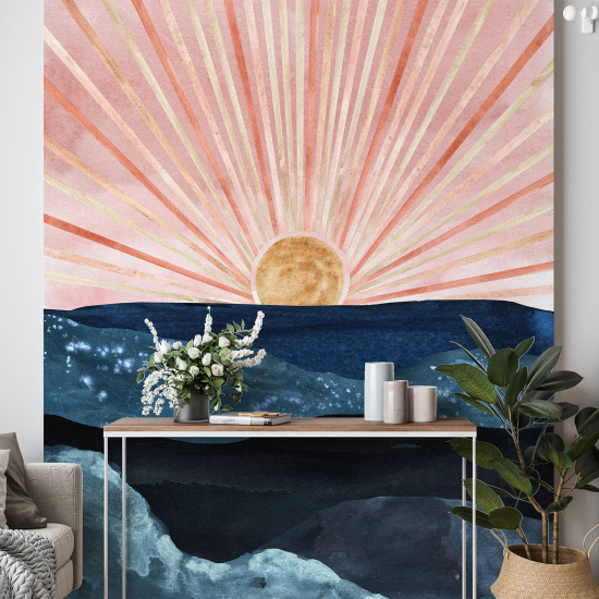 Papel pintado panorámico - Sol Boho