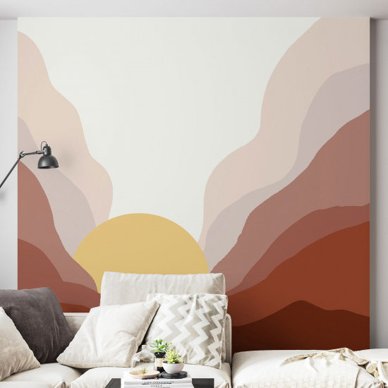 Papel pintado panorámico - Sol Boho