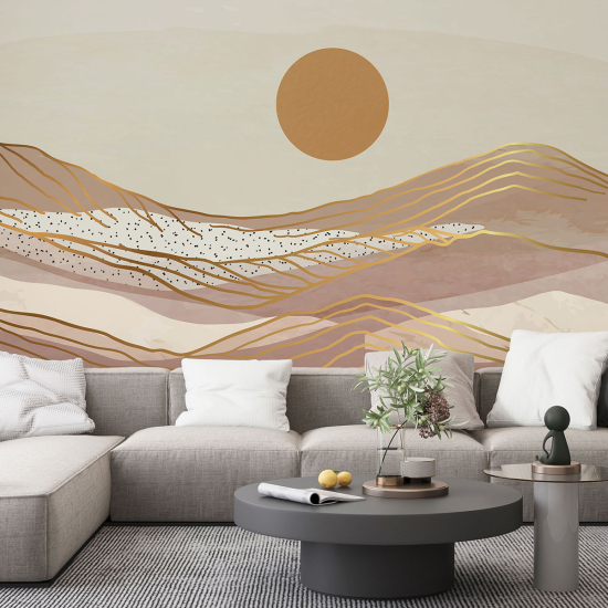 Papel pintado panorámico - Sol Boho