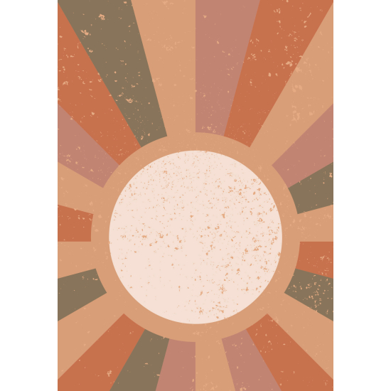 Papel pintado panorámico - Sol Boho