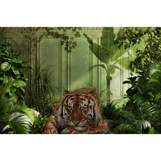 Papel pintado panorámico - Tigre