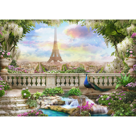 Papel pintado panorámico - Torre Eiffel