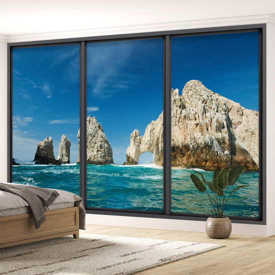 Papel pintado panorámico trampantojo - Cabo San Lucas México