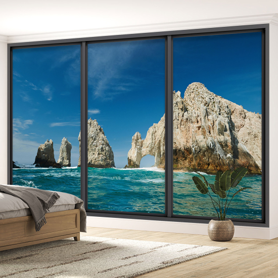 Papel pintado panorámico trampantojo - Cabo San Lucas México