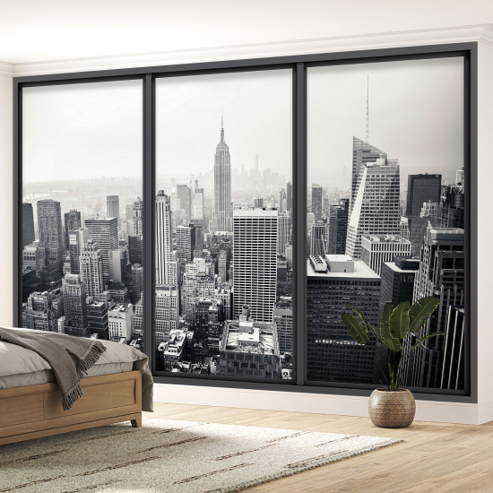 Papel pintado panorámico trampantojo - Nueva York