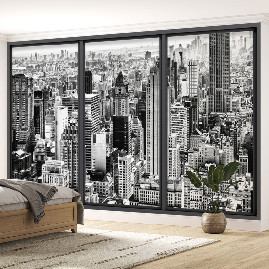 Papel pintado panorámico trampantojo - Nueva York