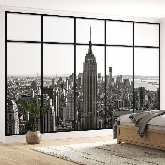 Papel pintado panorámico trampantojo - Nueva York