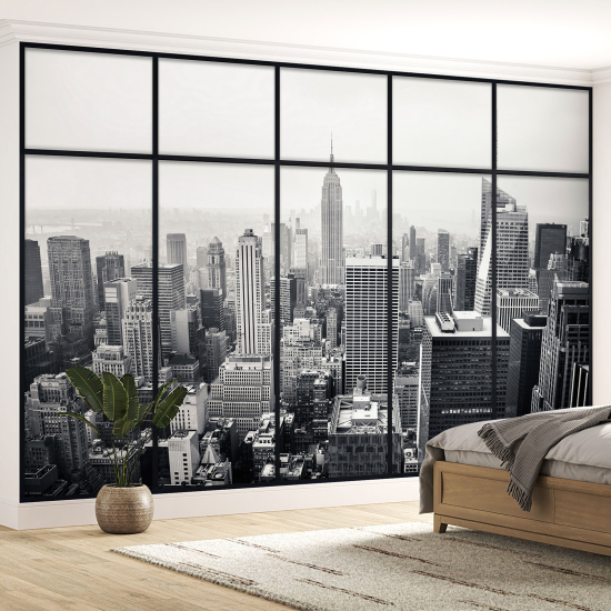 Papel pintado panorámico trampantojo - Nueva York