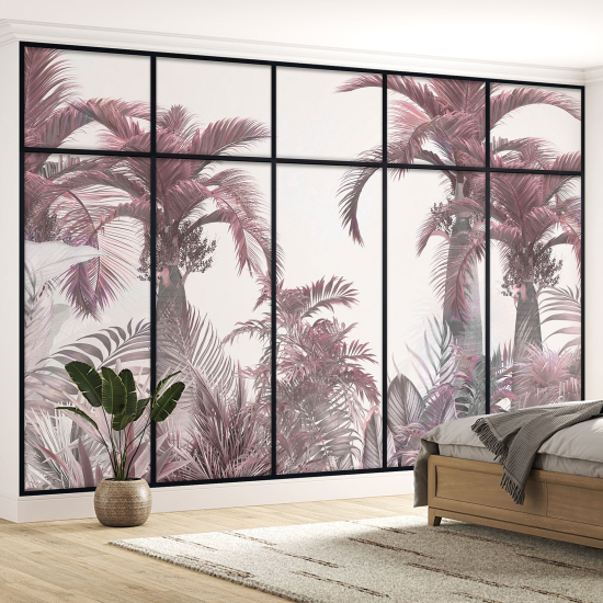 Papel pintado panorámico trampantojo - Selva tropical