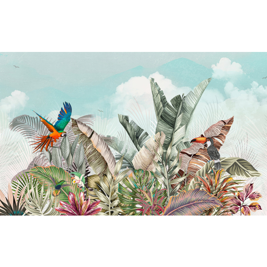 Papel pintado panorámico - Tropical
