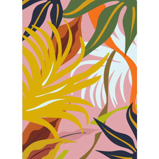 Papel pintado panorámico - Tropical