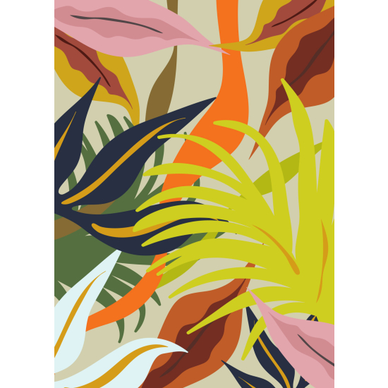 Papel pintado panorámico - Tropical