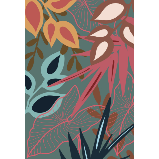 Papel pintado panorámico - Tropical