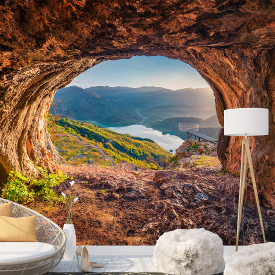 Papel pintado panorámico - Vista de la cueva Bovilla