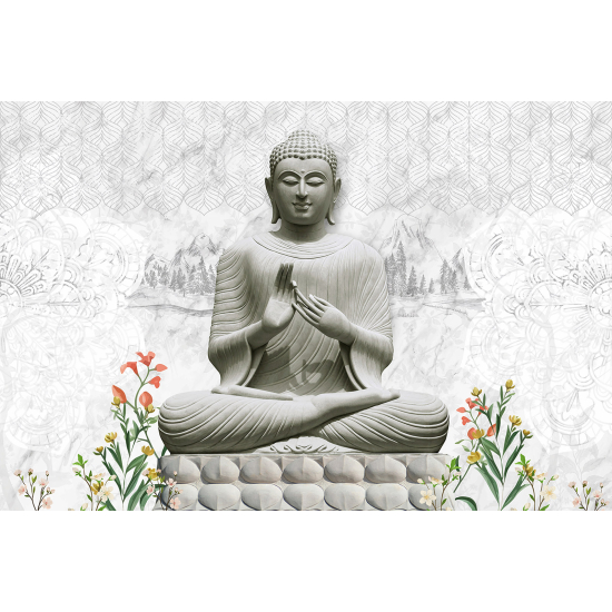 Papel pintado panorámico - ZEN - Buda