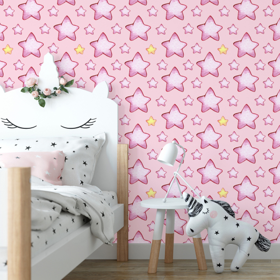 Papel pintado para niños - infantil - Estrellas