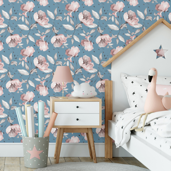Papel pintado para niños - infantil - Floral