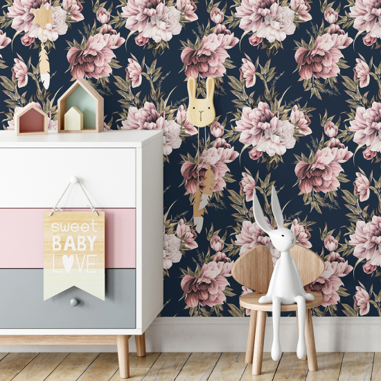 Papel pintado para niños - infantil - Floral