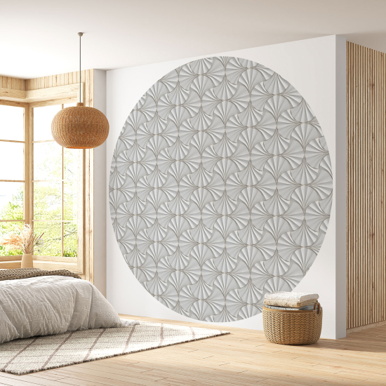 Papel pintado redondo - Diseño