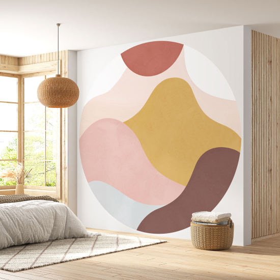 Papel pintado redondo - Diseño