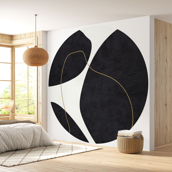 Papel pintado redondo - Diseño