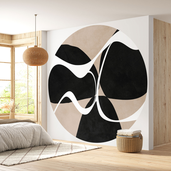 Papel pintado redondo - Diseño