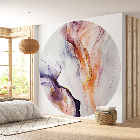 Papel pintado redondo - Diseño