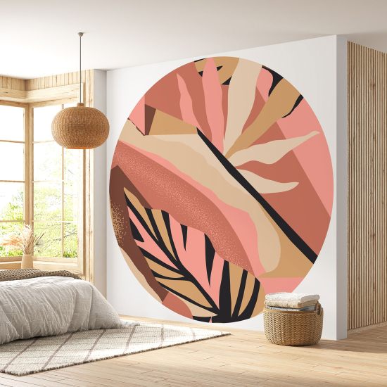 Papel pintado redondo - Diseño