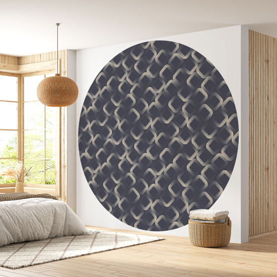 Papel pintado redondo - Diseño de motivos