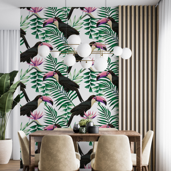 Papel pintado - Tucanes