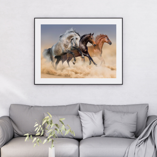 Póster - Caballos