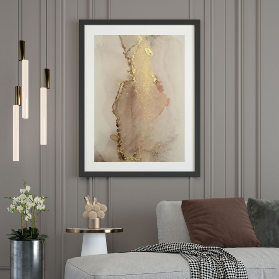 Póster - Efecto marmoleado