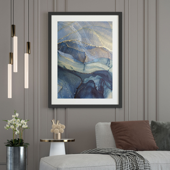 Póster - Efecto marmoleado