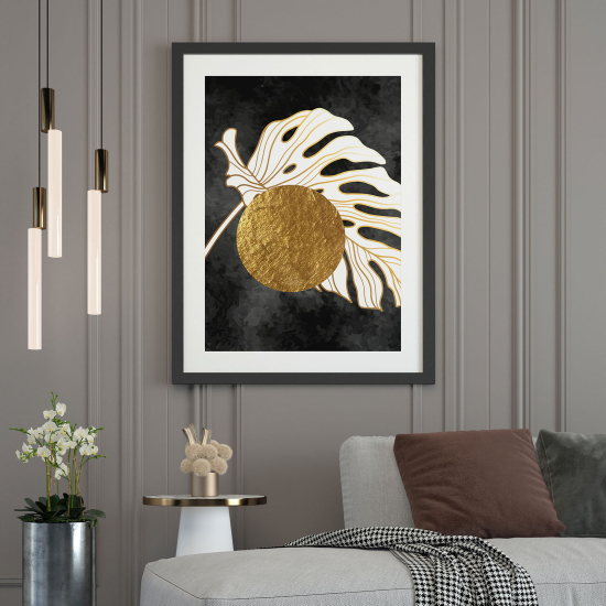 Póster - Hoja de palmeras