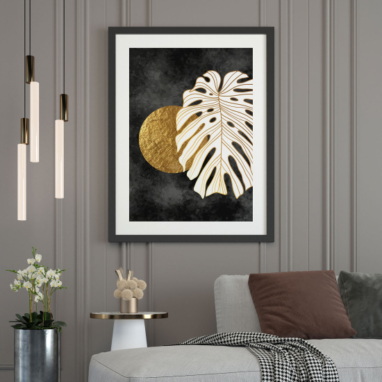 Póster - Hoja de palmeras