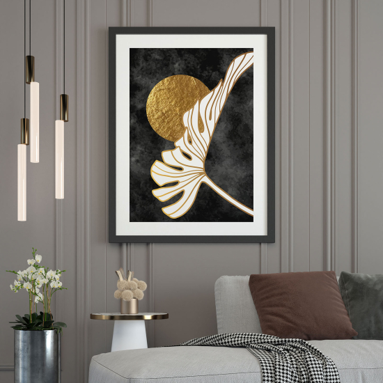 Póster - Hoja de palmeras