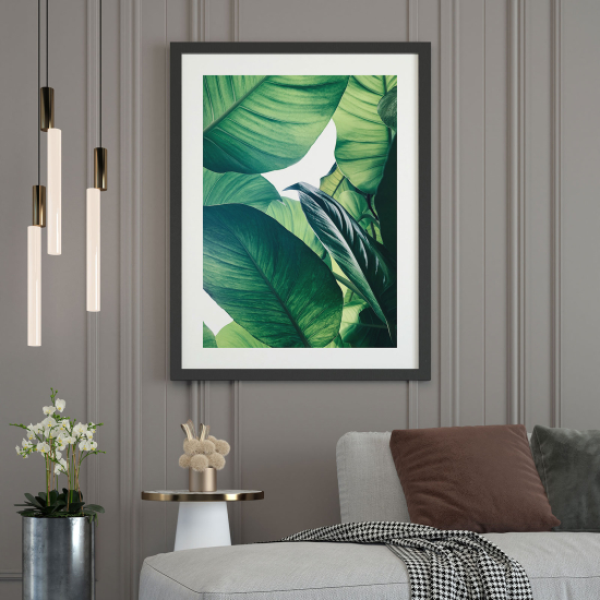 Póster - Hojas verdes