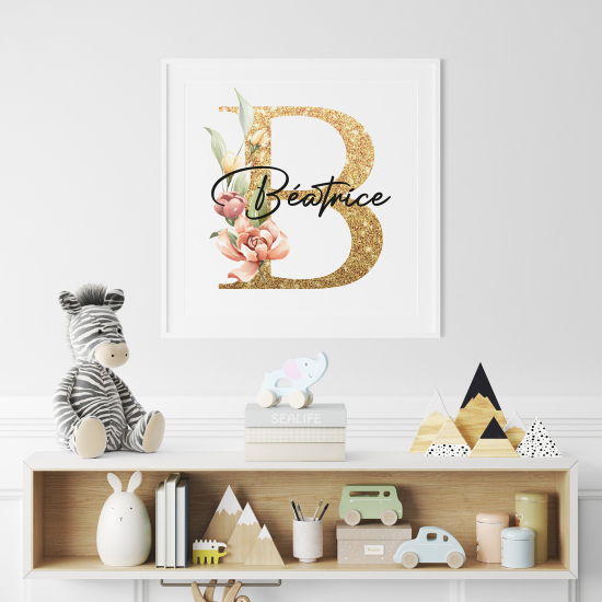 Póster - Letra B