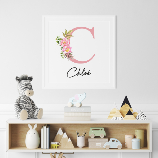 Póster - Letra C