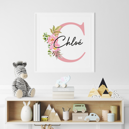 Póster - Letra C