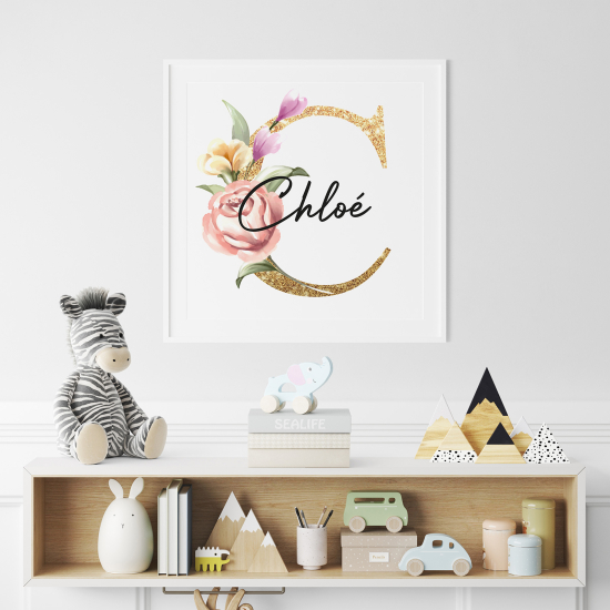 Póster - Letra C