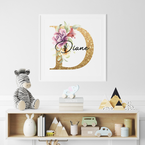 Póster - Letra D